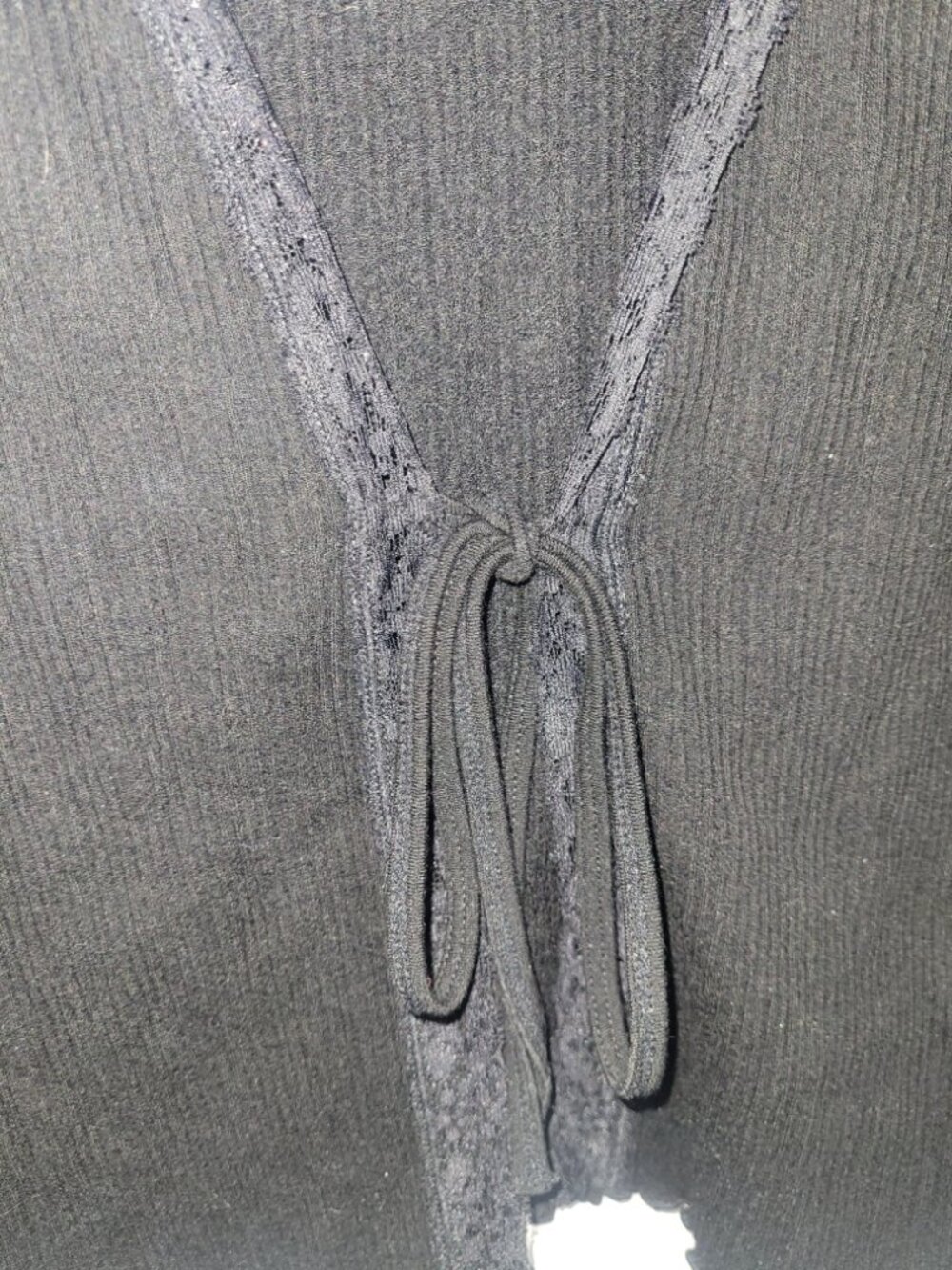 Forever 21+ black cardigan 0XL/1XL - Picture 4 of 5